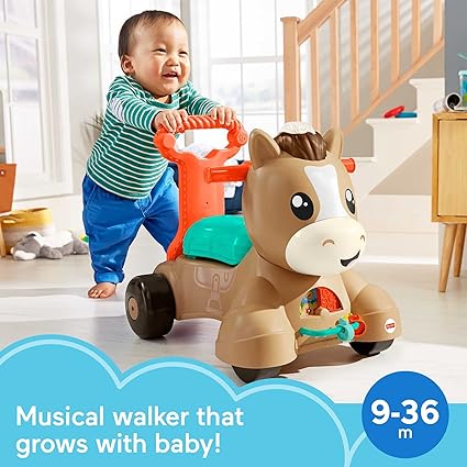 Fisher Price Walk  Bounce And Ride Pony