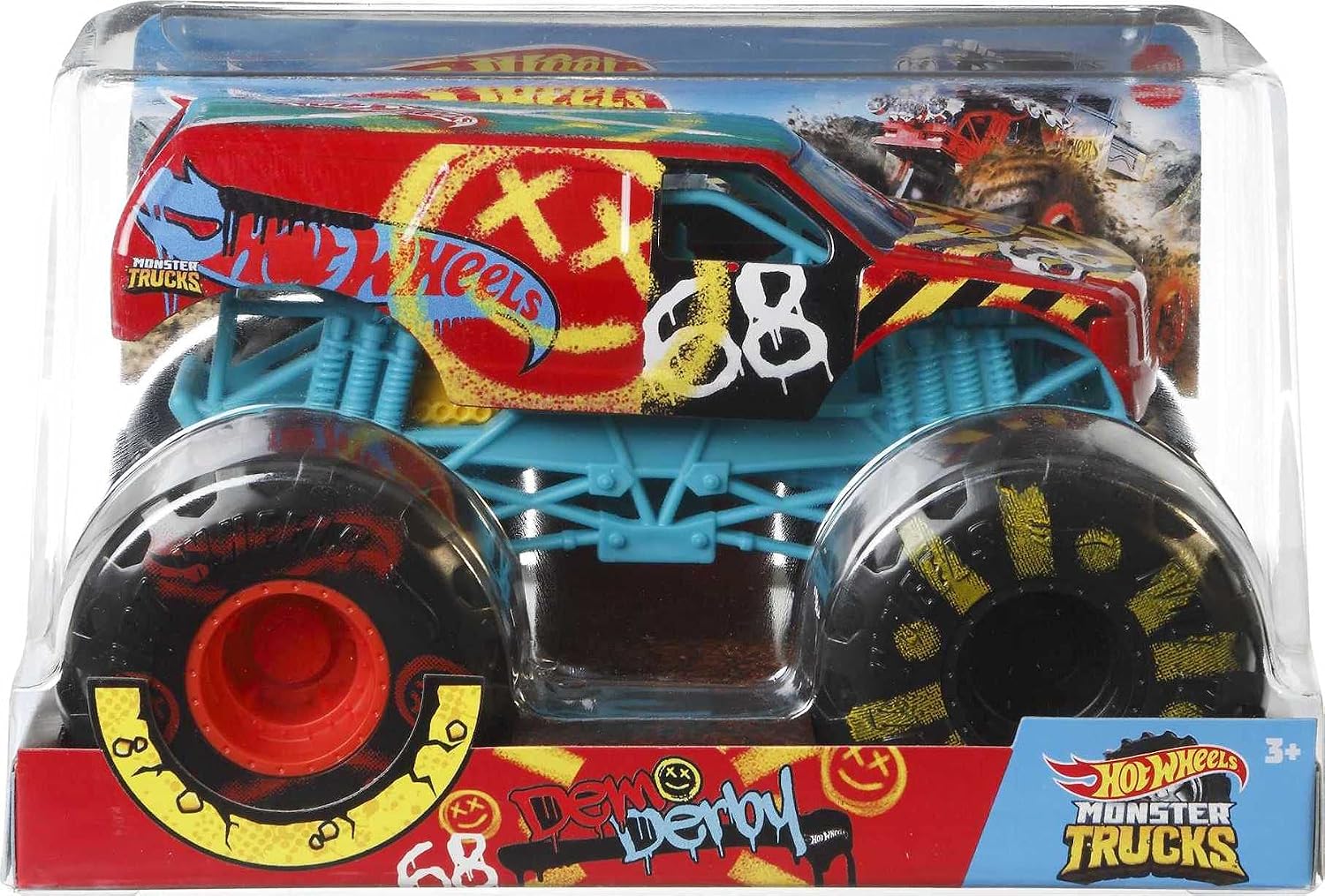 Hot Wheels Monster Trucks 1:24 Demo Derby