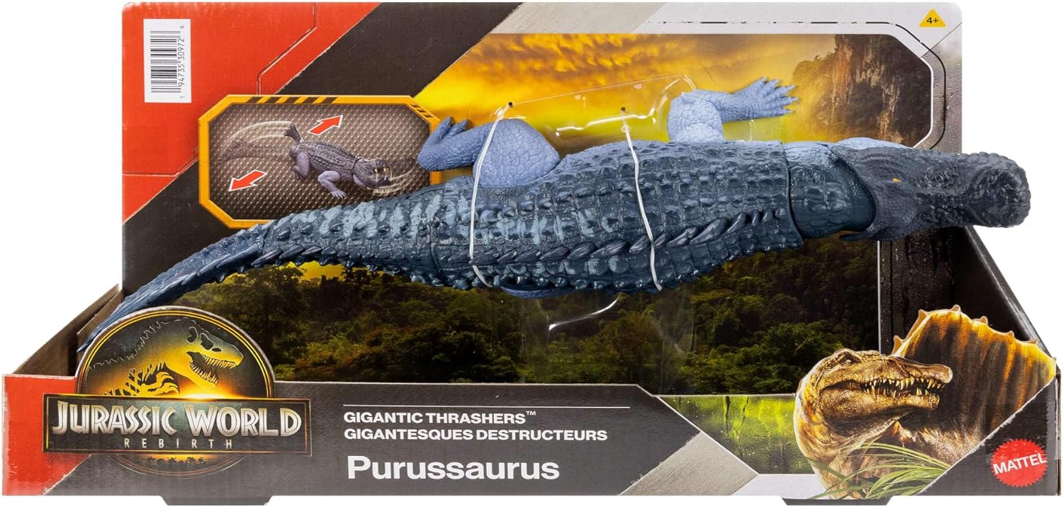 Jurassic World Gigantic Thrashers Dinosaur Purussaurus