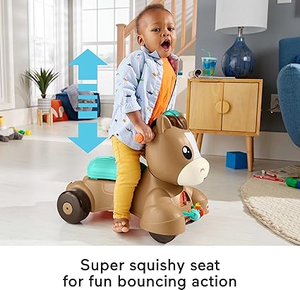 Fisher Price Walk  Bounce And Ride Pony