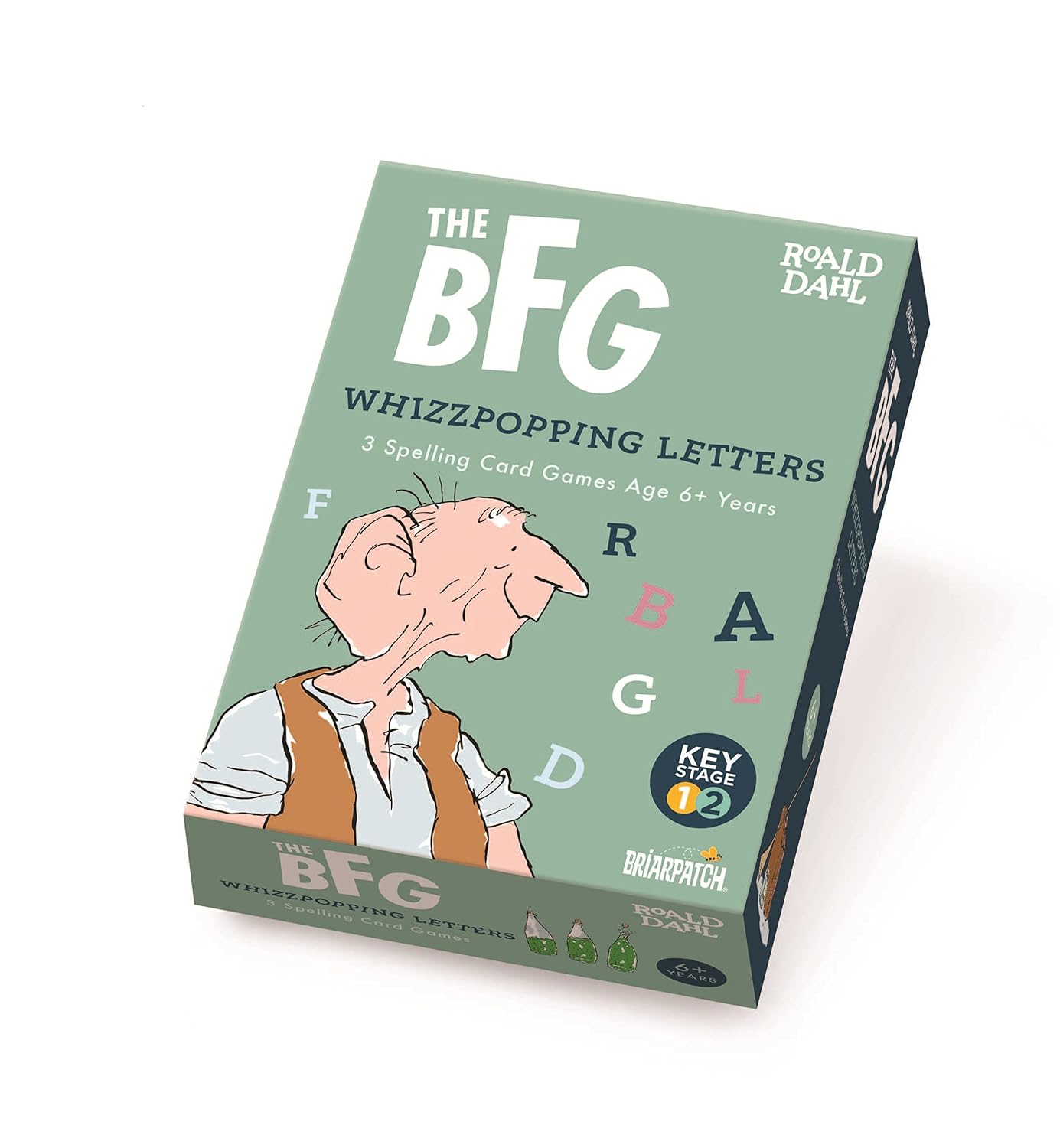 Roald Dahl Whizzpopping Letters Spelling Card Game