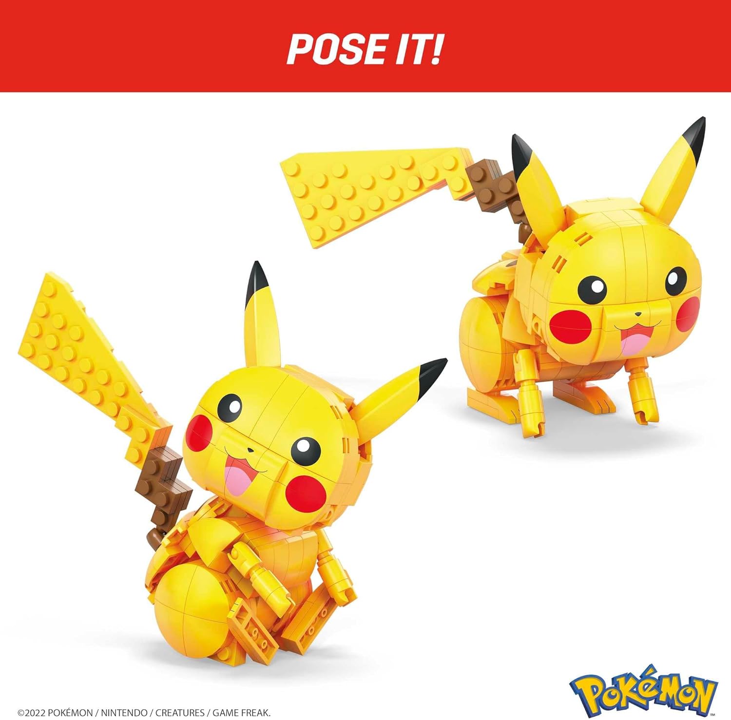 Pokemon Mega Bloks Build And Show Pikachu
