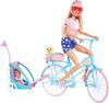 Steffi Love Steffi Doll Bike And Trailer With Baby