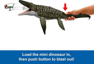 Jurassic World Bite N' Blast Dinosaur Mosasaurus