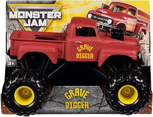 Monster Jam Monster Truck 1:24 Grave Digger Red