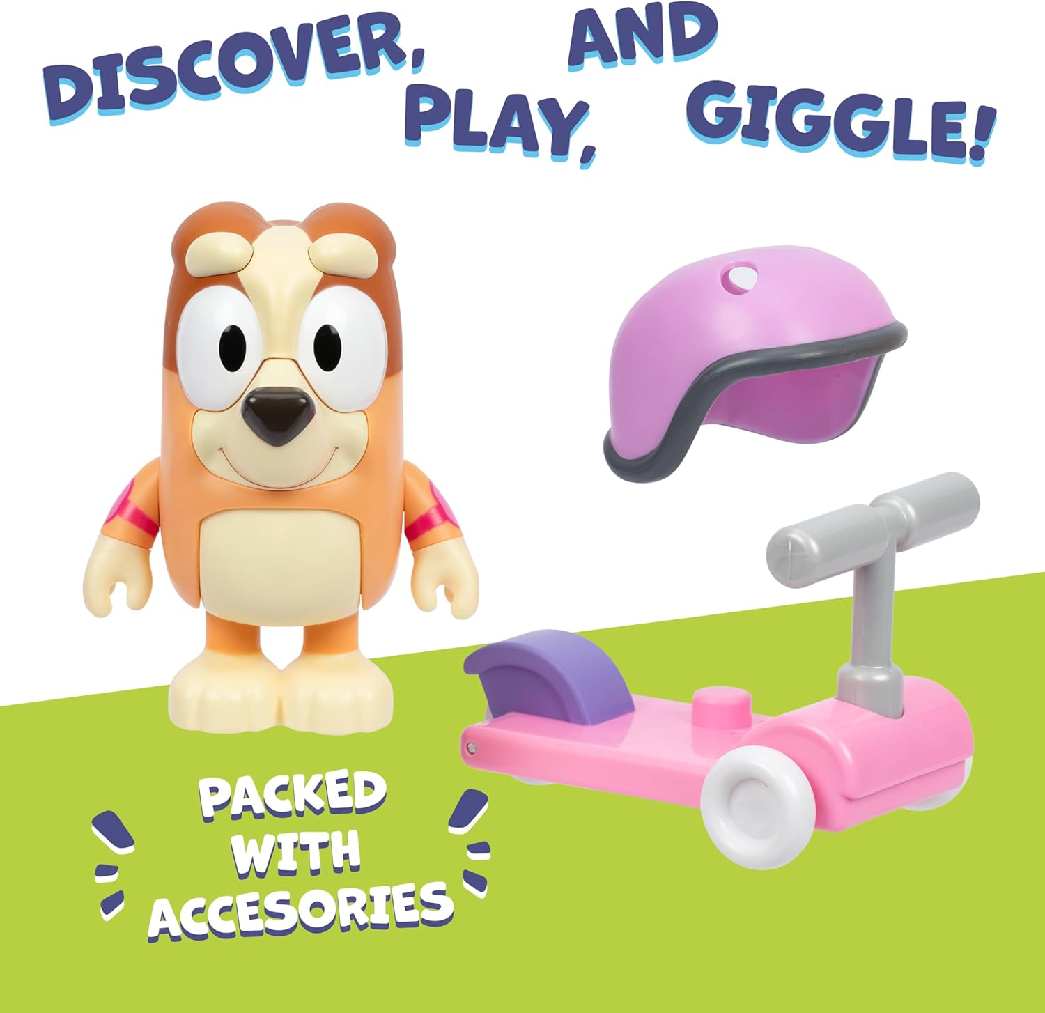 Bluey Chat Mates Bingo Figure And Scooter