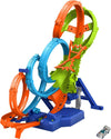 Hot Wheels 4 Loop Crash Out Playset