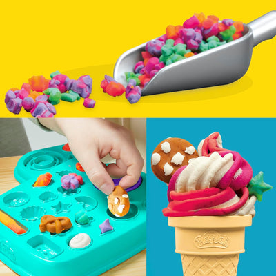 Play-Doh Rainbow Swirl Ice Cream Playset