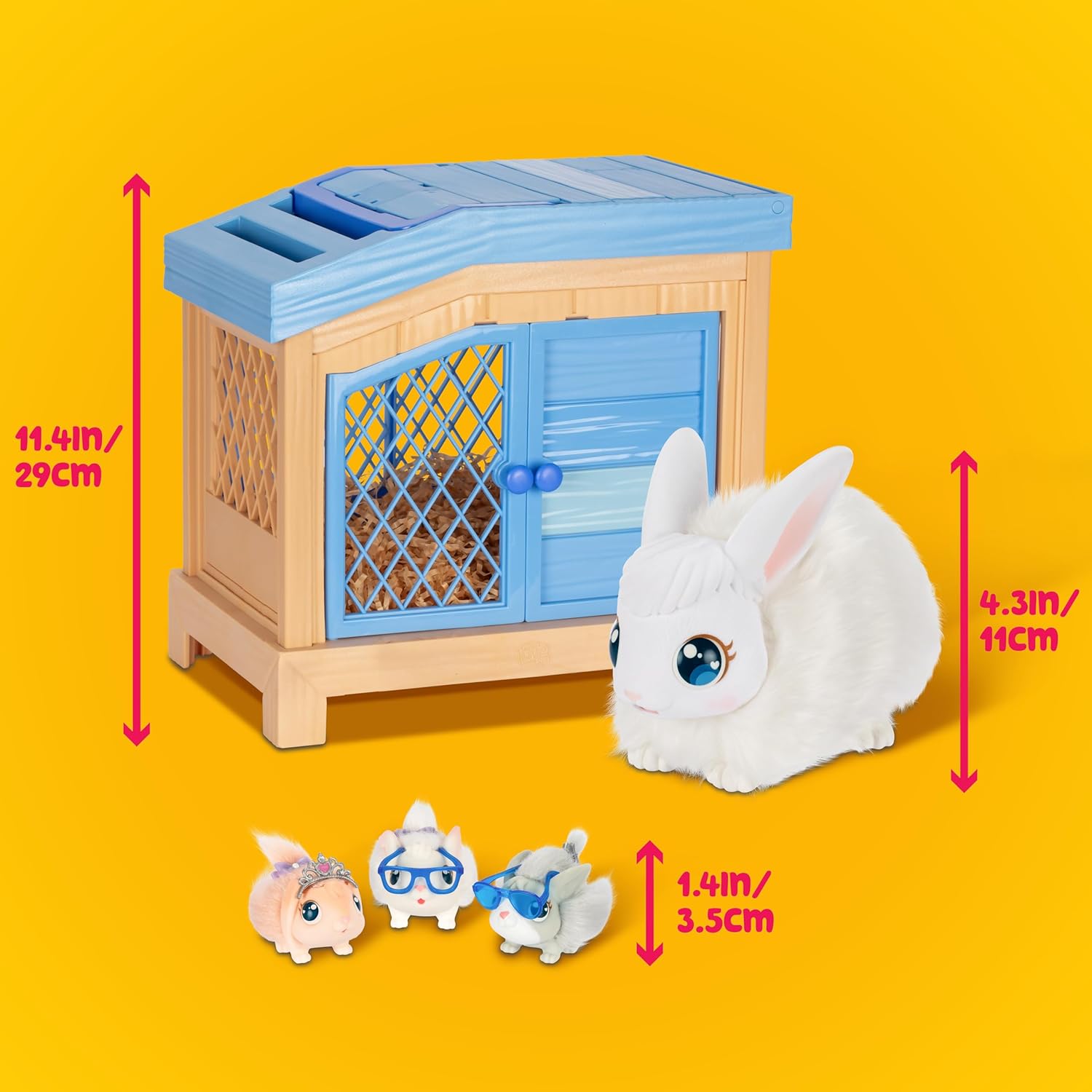 Little Live Pets Mama Surprise Bunnies Playset