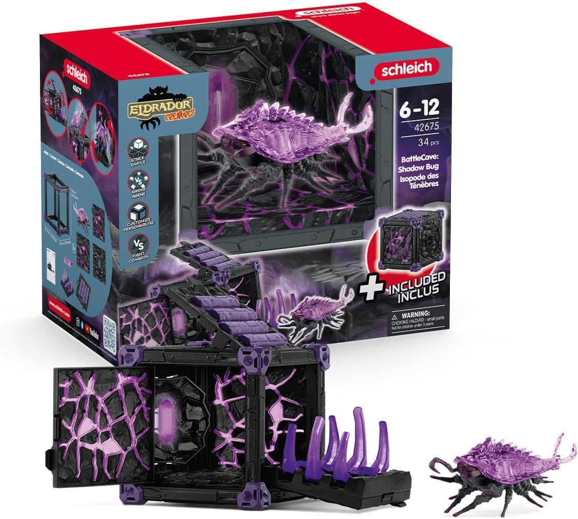 Schleich Eldrador 42675 Battle Cave Shadow Bug