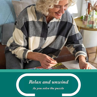 Jumbo Winter Village 1000pc Christmas Jigsaw Puzzle