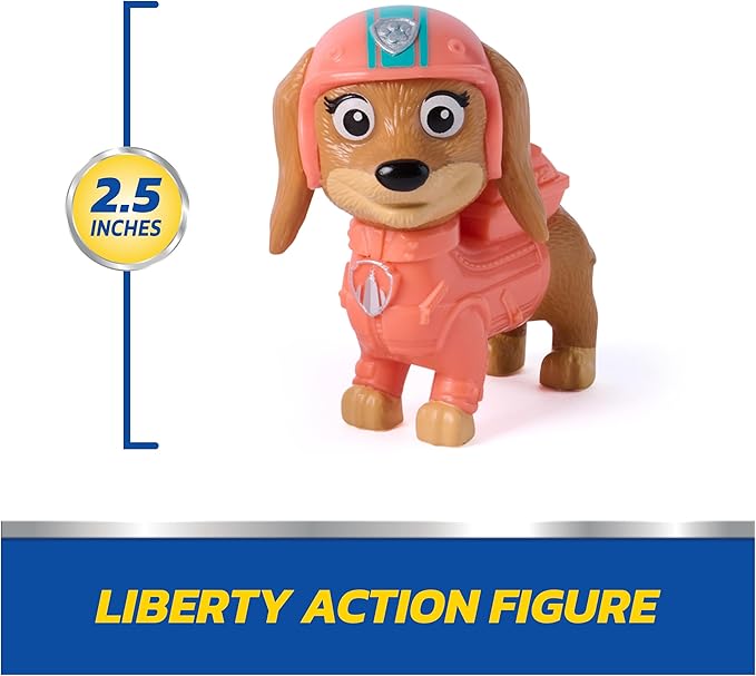 Paw Patrol Liberty Rescue Motorcycle Vehicle With Liberty Figure