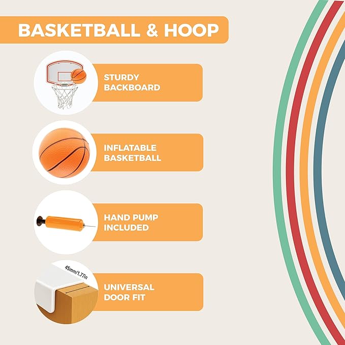 Mini Basketball And Hoop