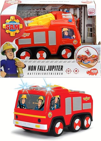 Fireman Sam Non Fall Jupiter Battery Operated