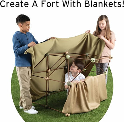 Crazy Forts Original Camo 69pc Fort Construction Set