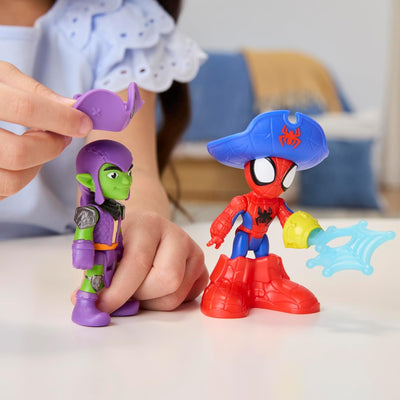SpiderMan Spidey And His Amazing Friends Webs Ahoy Bubble Pirate Ship