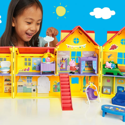 Peppa Pig Peppa's Big Family House With Baby Evie