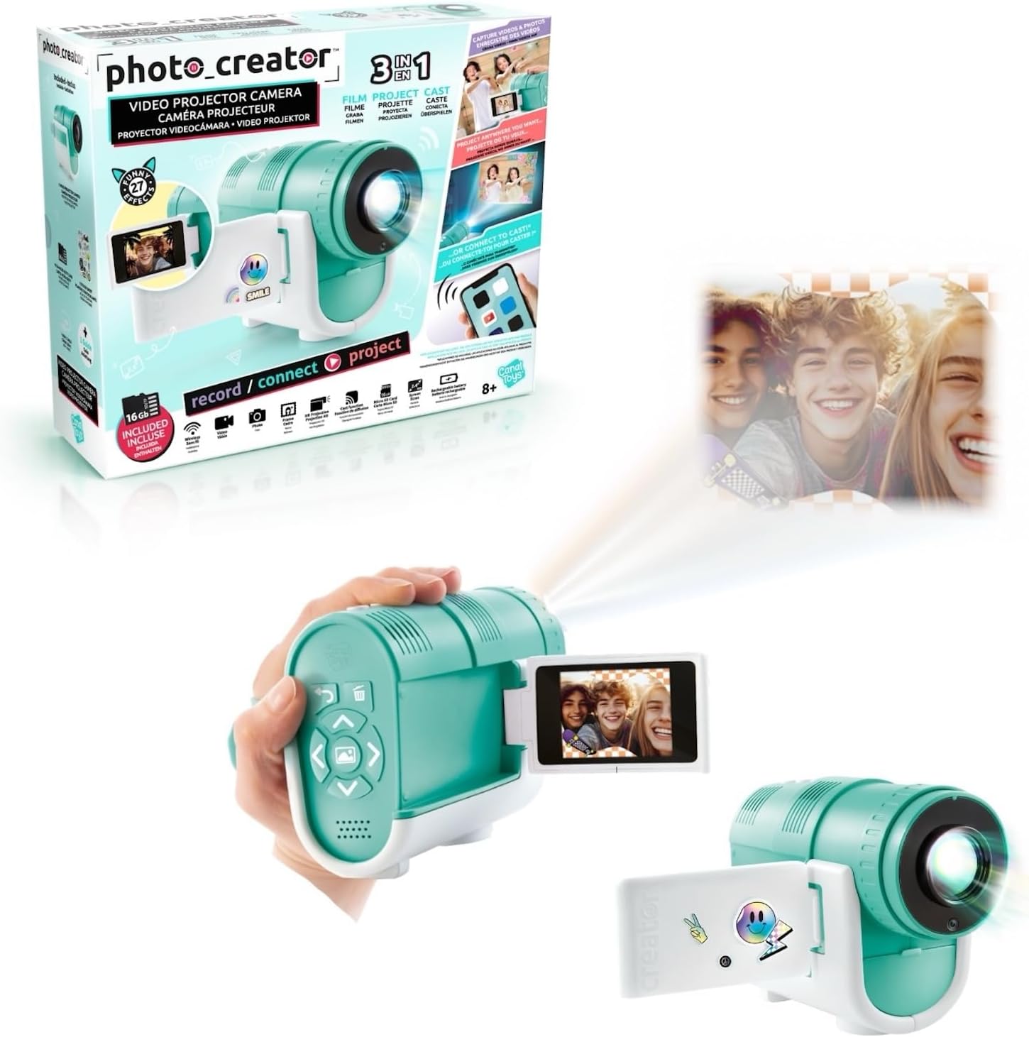 Photo Creator Video Projector Camera