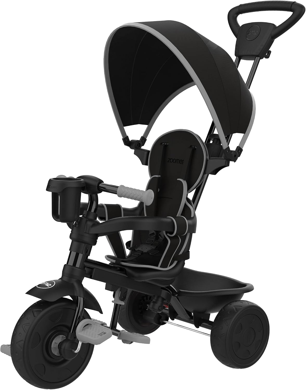 Zoomee Deluxe 4 In 1 Trike Grey Storm