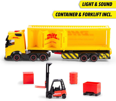 Dickie DHL Heavy Light And Sound Truck