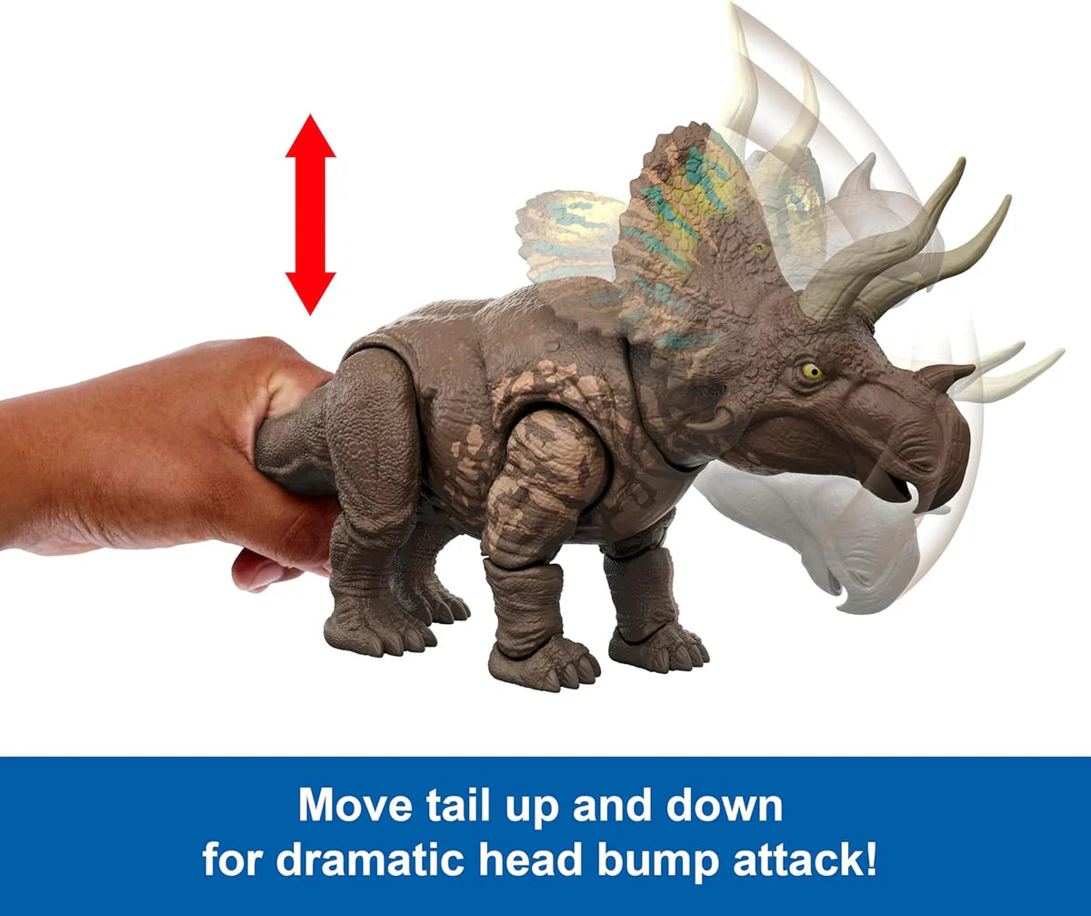 Jurassic World Gigantic Thrashers Dinosaur Eotriceratops