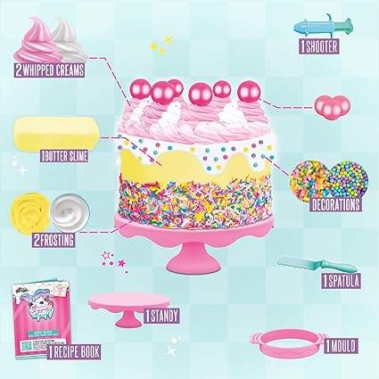 So Slime Sugary Crush Birthday Cake Creation Playset