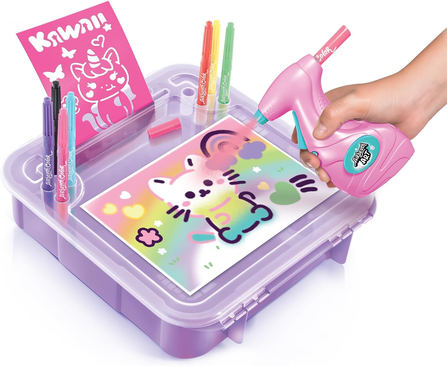 Airbrush Art Kawaii Activity Case