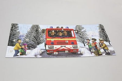 Fireman Sam 24pcChristmas Scene Advent Jigsaw Puzzle