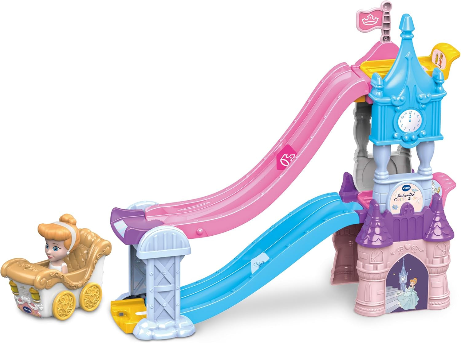 Disney Princess Toot Toot Drivers Enchanted Castle Slide