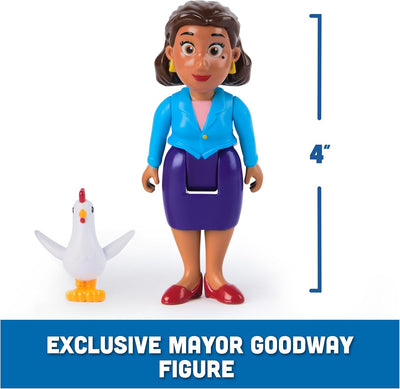 Paw Patrol Pup Hero Figure Pack Rubble And Mayor Goodway