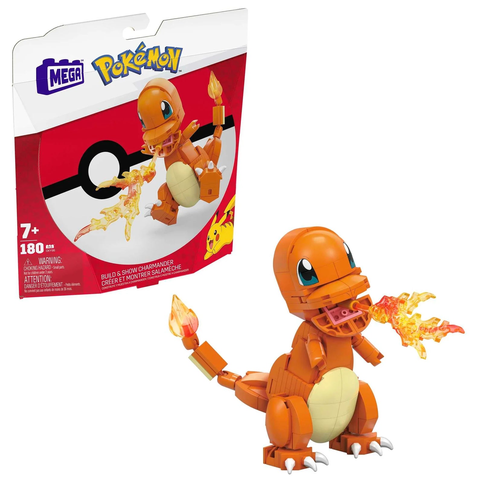 Pokemon Mega Bloks 180pc Construction Set