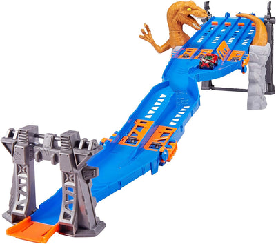 Metal Machines Raptor Attack 4 Lane Track Playset