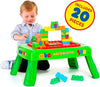 Molto Blocks Building Table 20pc Building Blocks Playset