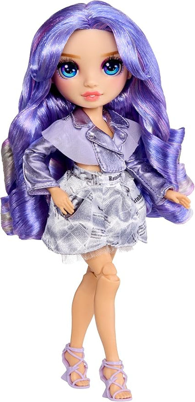 Rainbow High Pretty In Paris Doll Violet Willow
