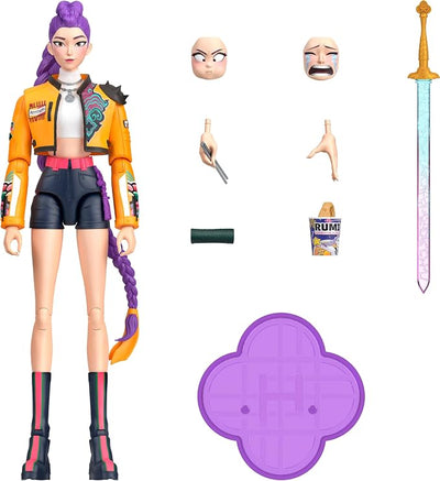 Netflix K Pop Demon Hunters Action Figure How's It Done HUNTR/X Rumi