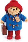 Paddington Bear 14" Paddington Plush Soft Toy With Rubber Boots And Suit Case