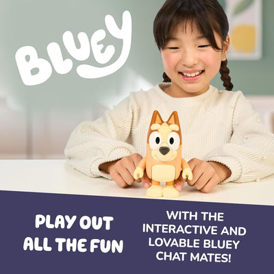 Bluey Chat Mates Single Figure Bingo