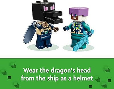 Lego Minecraft 21264 The Ender Dragon And End Ship