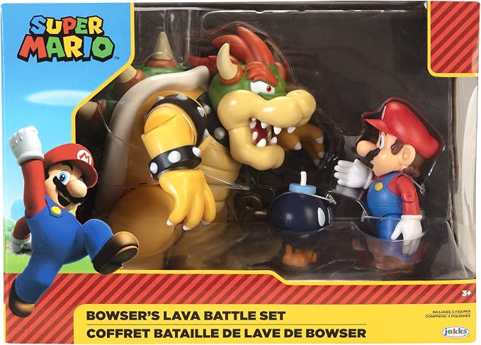 Super Mario Bowser's Lava Battle Set
