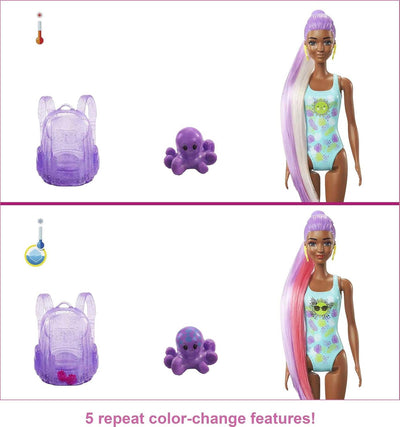 Barbie Colour Reveal Strawberry Scent Surprises Doll