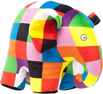 Elmer The Patchwork Elephant 9" Plush Soft Toy Elmer