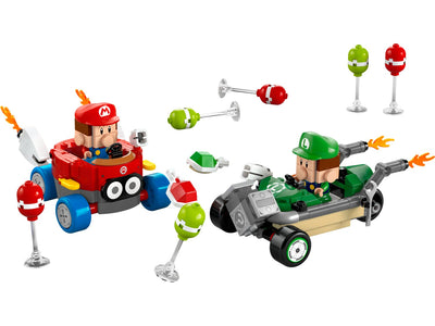 Lego Super Mario 72034 Mario Kart Baby Mario vs Baby Luigi