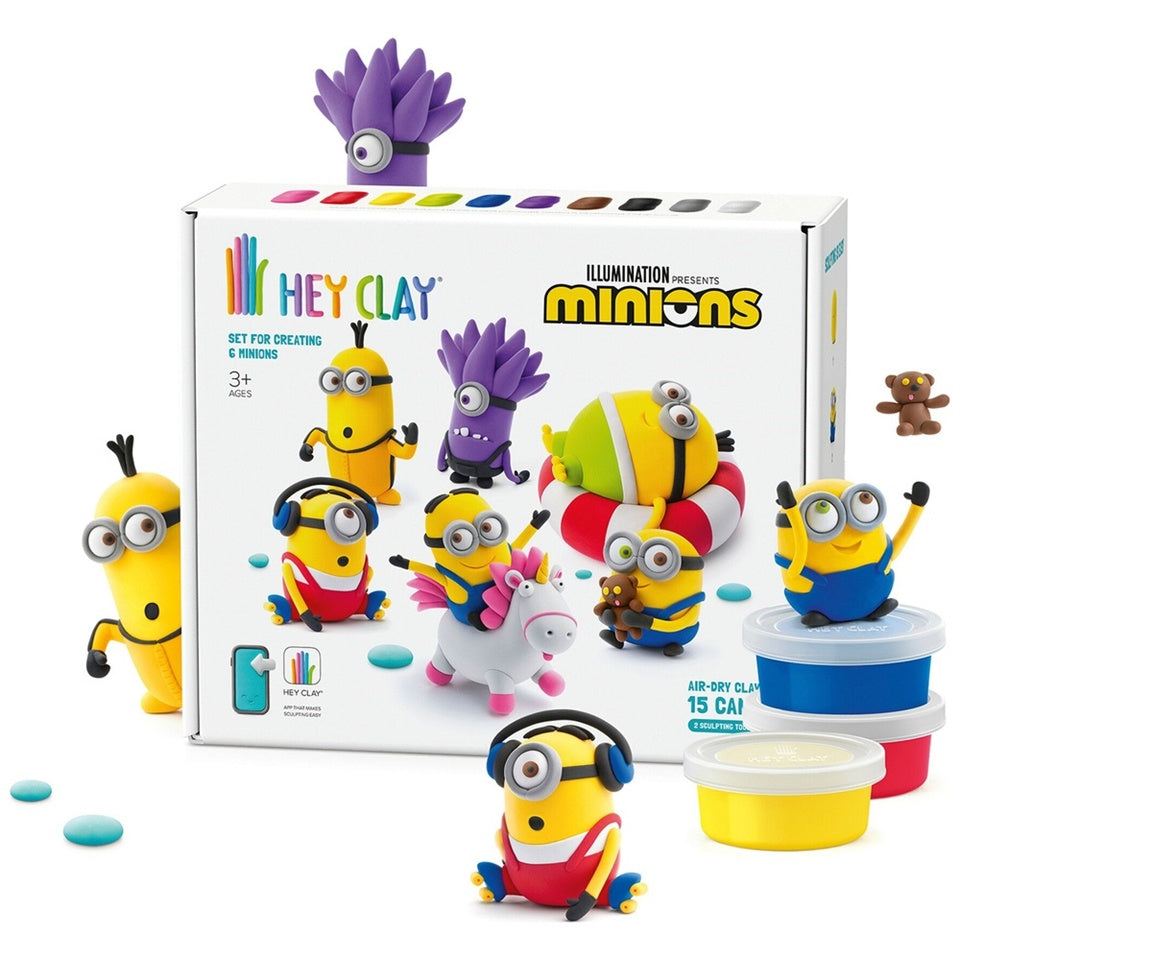 Hey Clay Sculpting Clay Minions 15 Can Set