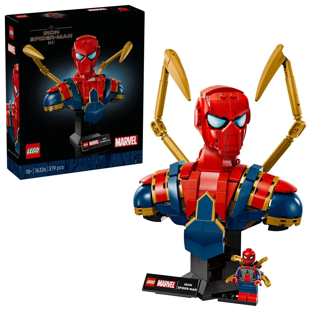 Lego Marvel 76326 Iron Spiderman Bust