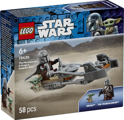 Lego Star Wars 75436 The Mandalorian And Grogu's Speeder Bike