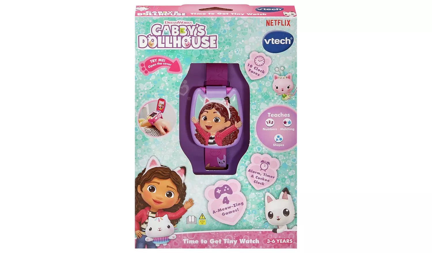Gabbys DollHouse Vtech time to get tiny Watch