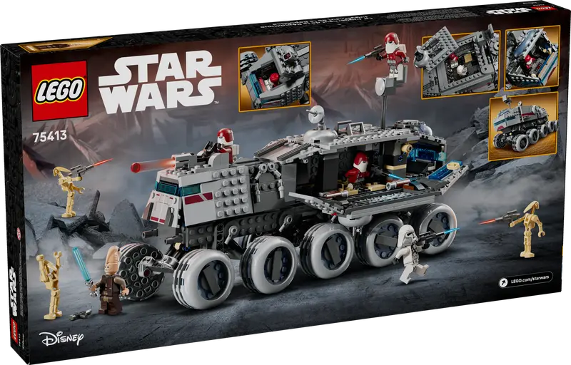 Lego Star Wars 75413 The Clone Wars Republic Juggernaut Set