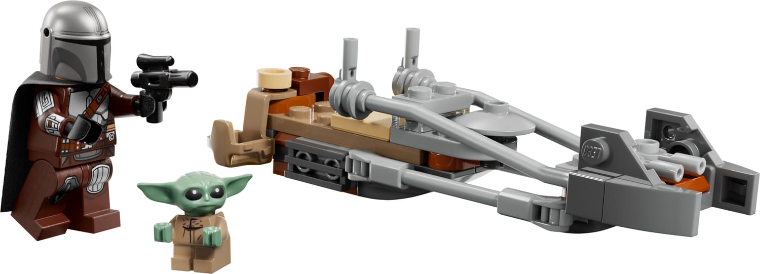 Lego Star Wars 75436 The Mandalorian And Grogu's Speeder Bike