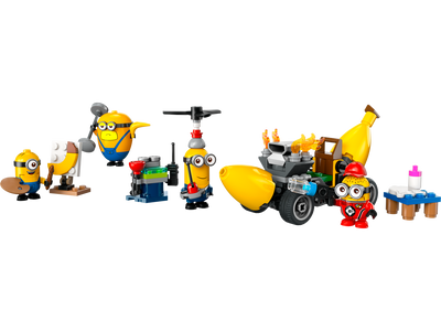 Lego Despicable Me 75580 Minions And Banana Car