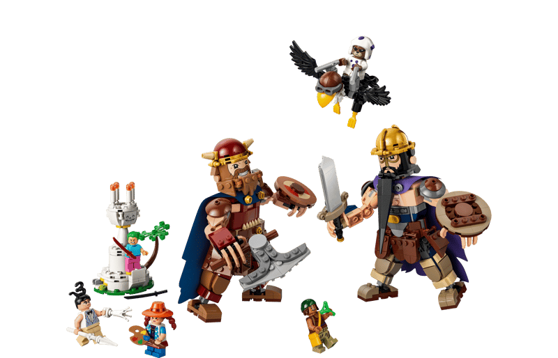 Lego One Piece 75644 Dorry vs Brogy Giants Of Little Garden